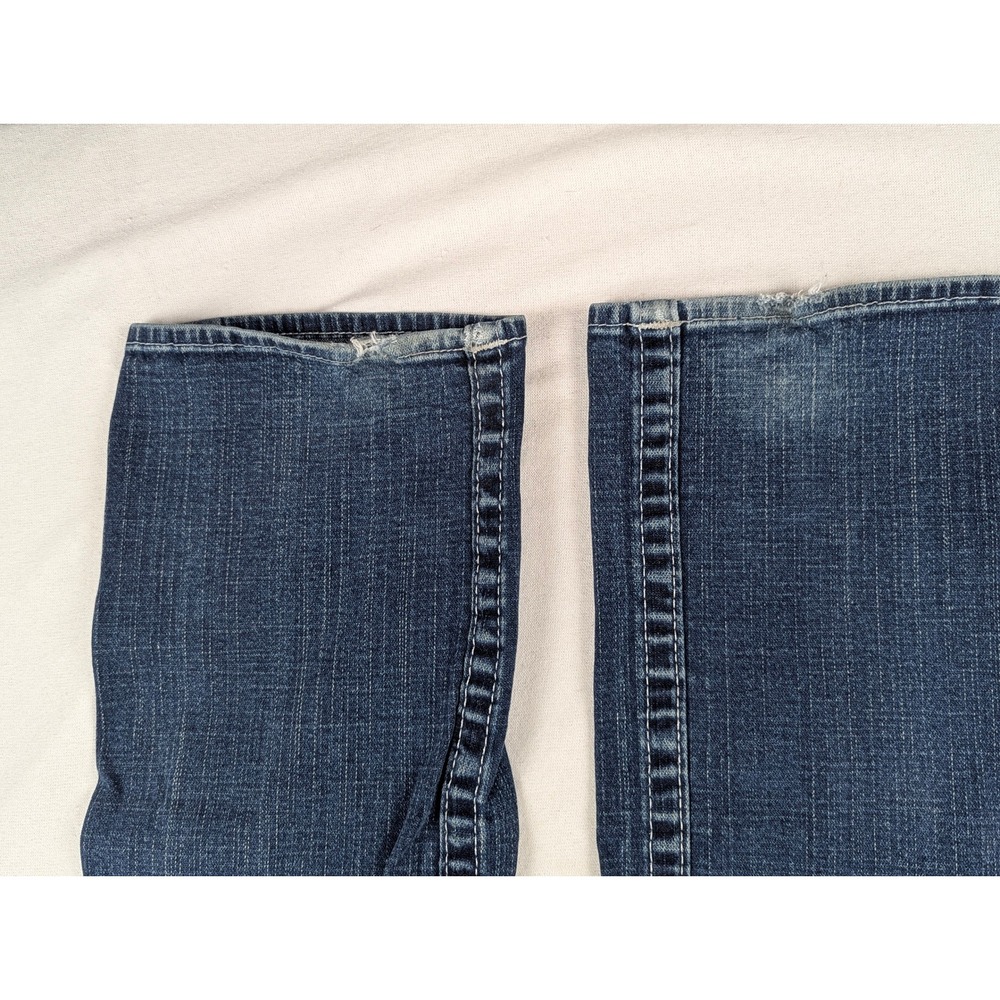 True Religion Billy Straight Leg Jeans Mens 31 Blue Medium Wash Made in USA - Picture 12 of 16